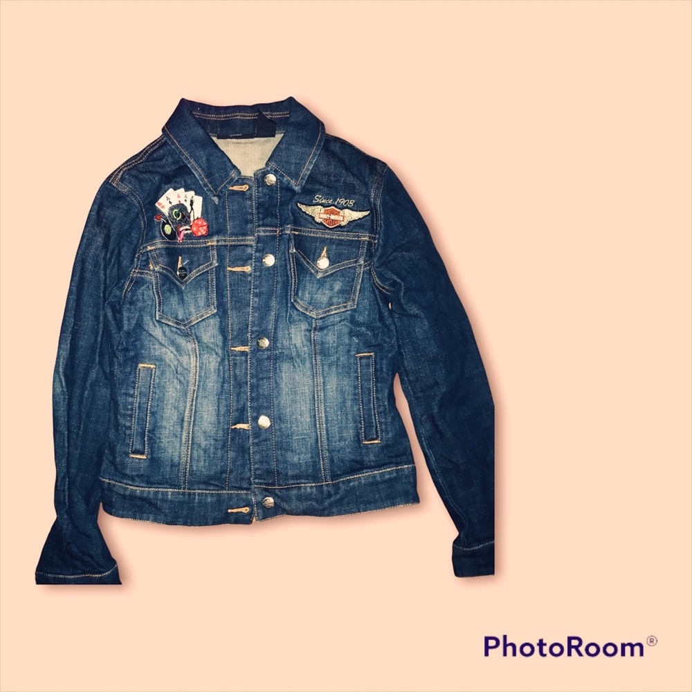Harley Davidson Jean Jacket